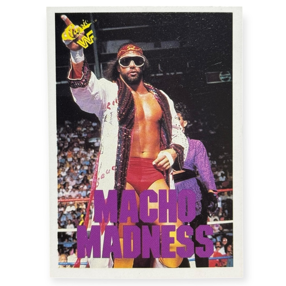 Macho Madness Randy‎ Savage Wrestling Trading Card